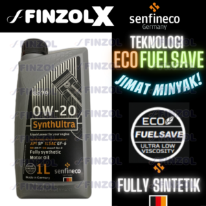 Senfineco Fully Synthetic SynthUltra 0w-20 8979 1L with ECO FUELSAVE Technology
